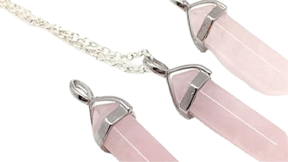 Collar Cuarzo Rosado